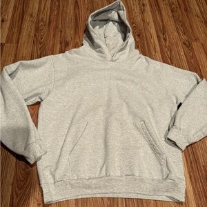 Los Angeles Apparel 14 OZ Heavy Fleece Men’s Hoodie Ash Size Large